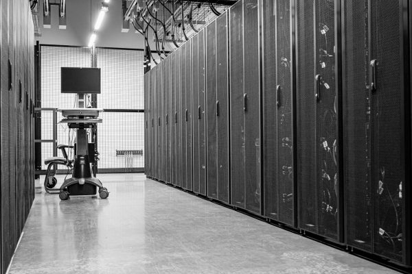 Data centre servers supporting digital systems and business infrastructure